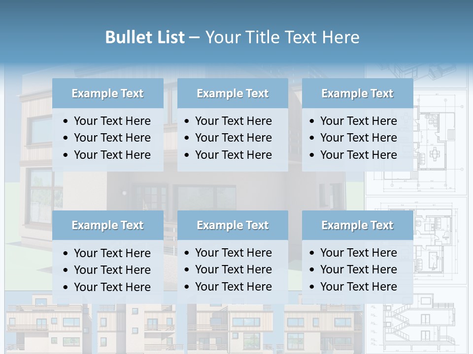 Home Project Rendered PowerPoint Template