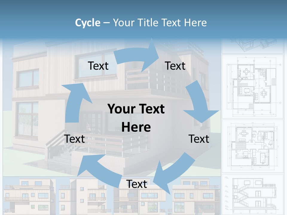 Home Project Rendered PowerPoint Template