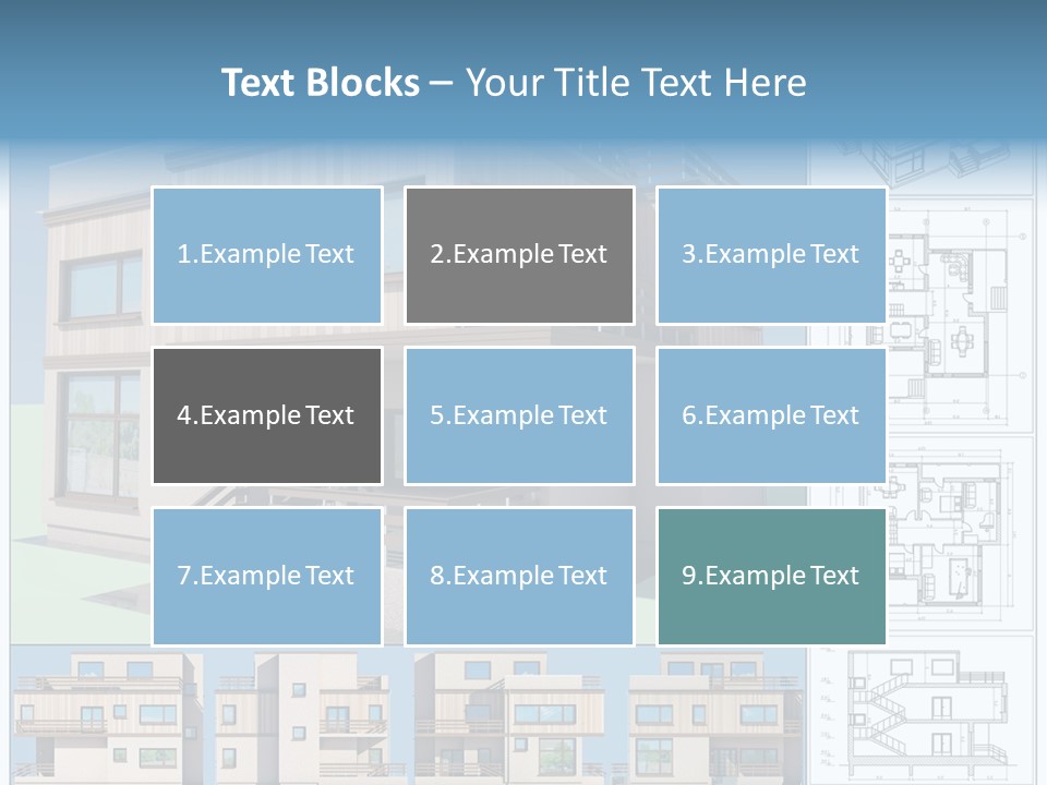 Home Project Rendered PowerPoint Template