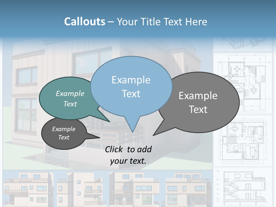 Home Project Rendered PowerPoint Template