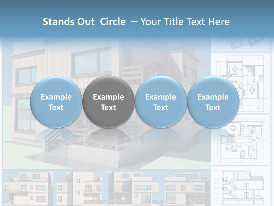 Home Project Rendered PowerPoint Template