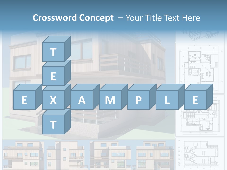 Home Project Rendered PowerPoint Template