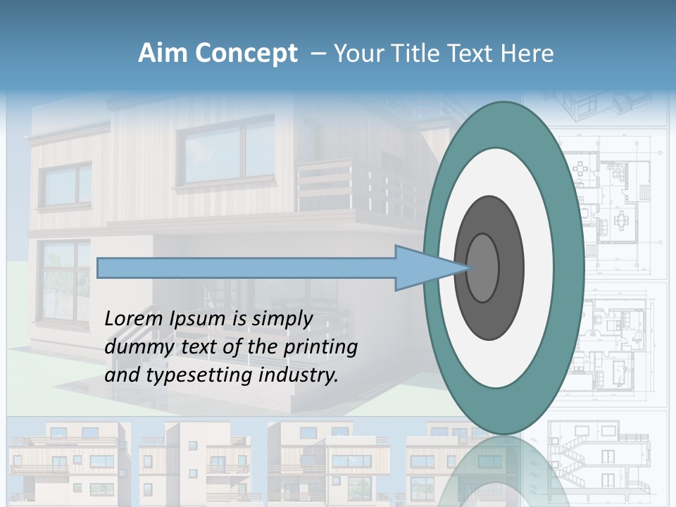 Home Project Rendered PowerPoint Template