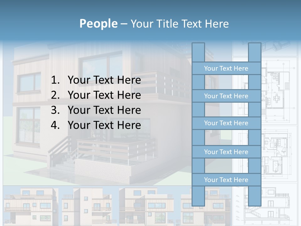 Home Project Rendered PowerPoint Template