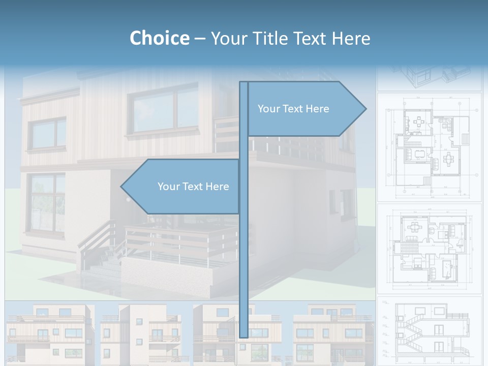 Home Project Rendered PowerPoint Template