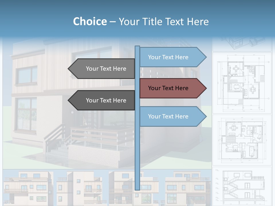 Home Project Rendered PowerPoint Template