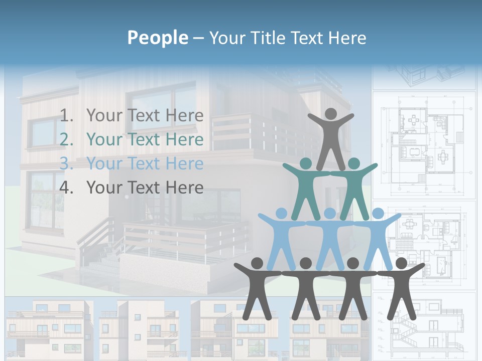 Home Project Rendered PowerPoint Template