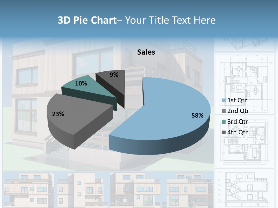 Home Project Rendered PowerPoint Template
