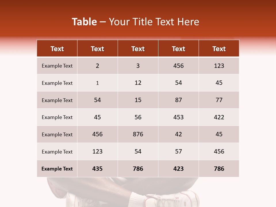 A Man Sitting On A Stool Holding A Basketball PowerPoint Template