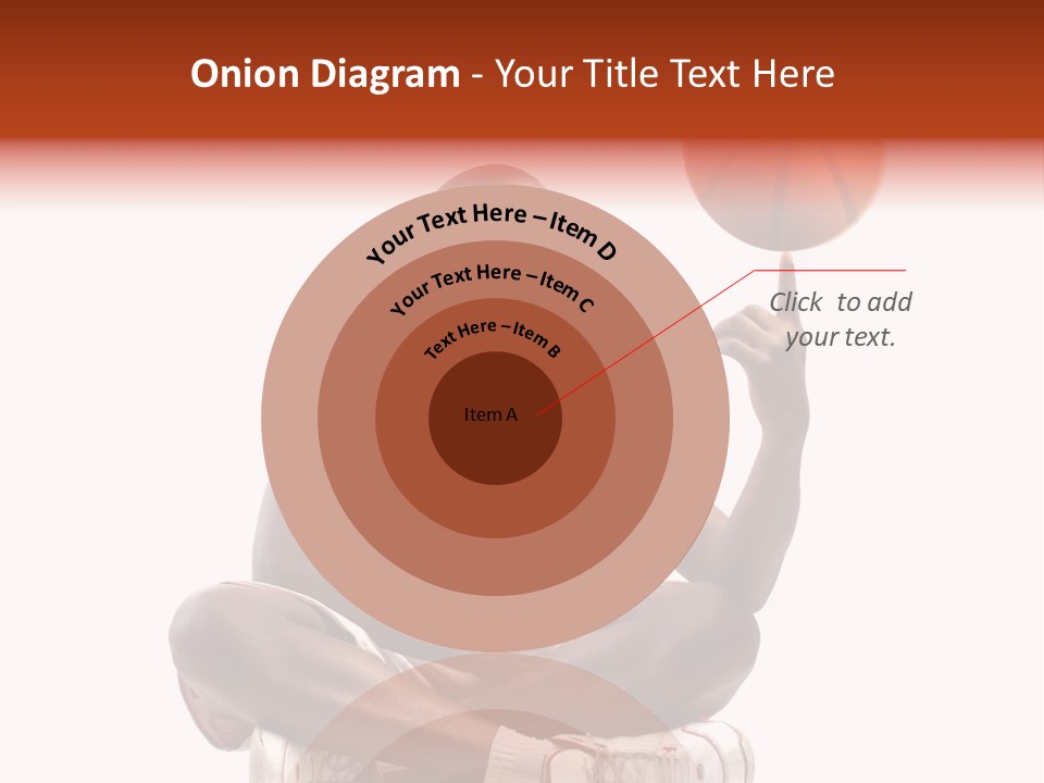 A Man Sitting On A Stool Holding A Basketball PowerPoint Template