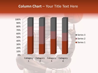 A Man Sitting On A Stool Holding A Basketball PowerPoint Template