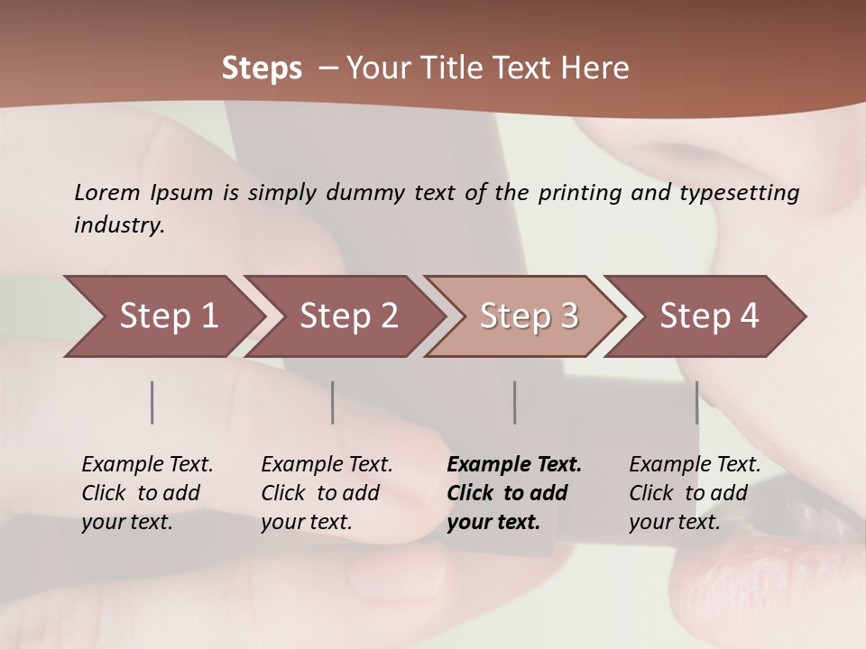 Therapy Steroid Lung PowerPoint Template