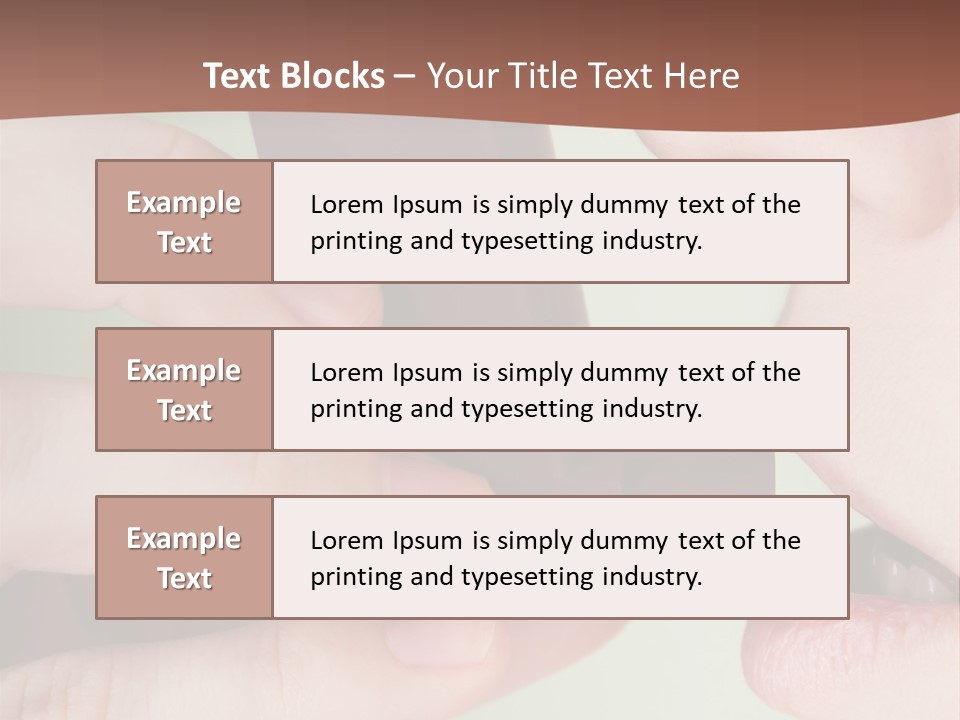 Therapy Steroid Lung PowerPoint Template