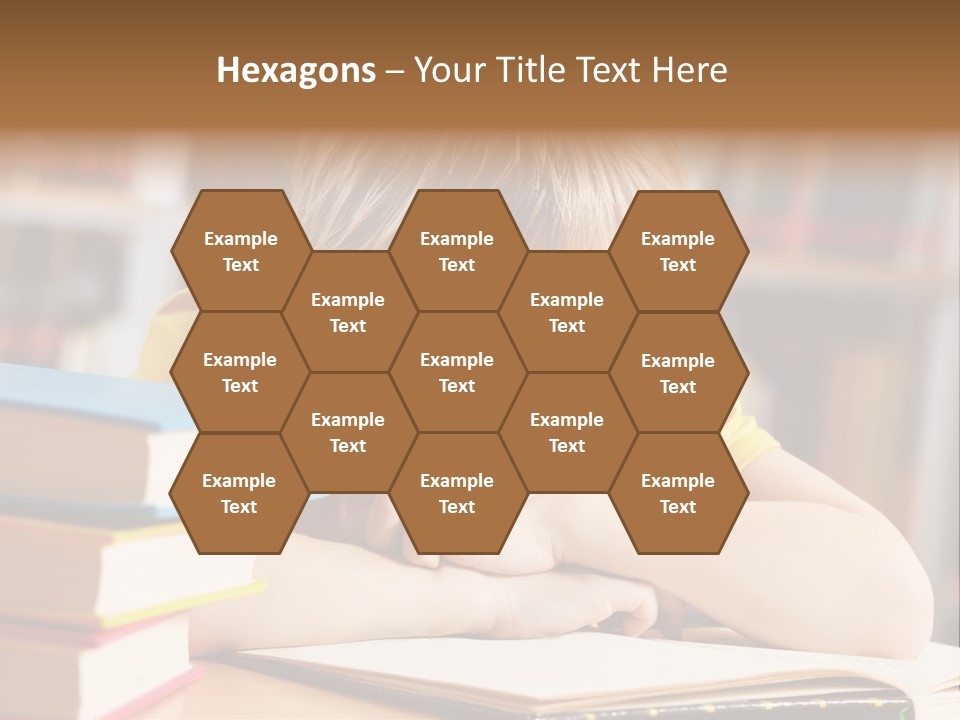 Study Pupil Lad PowerPoint Template