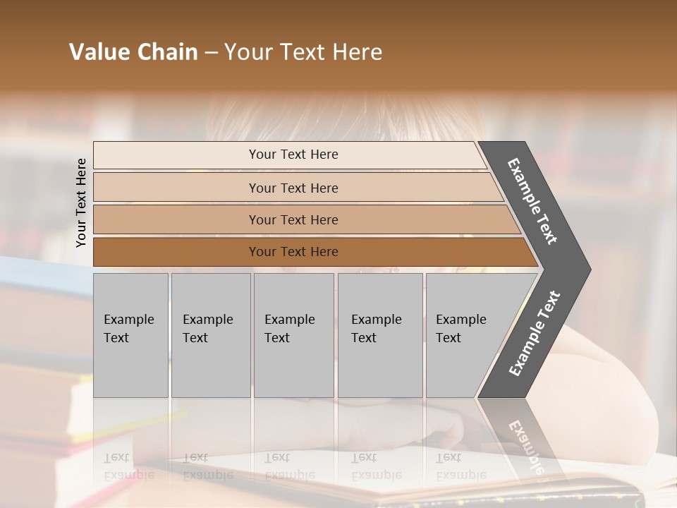 Study Pupil Lad PowerPoint Template