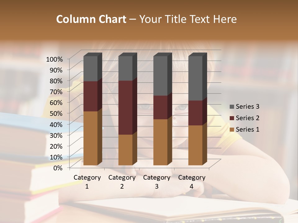 Study Pupil Lad PowerPoint Template
