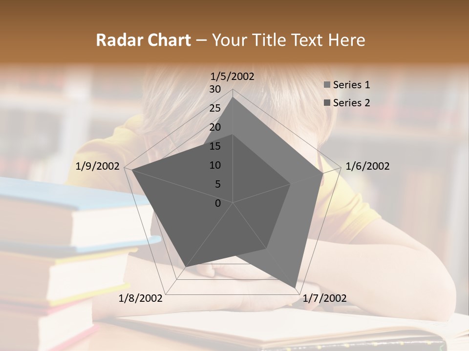 Study Pupil Lad PowerPoint Template
