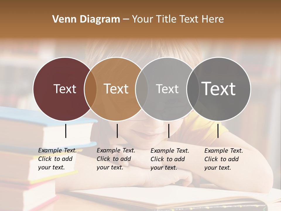 Study Pupil Lad PowerPoint Template