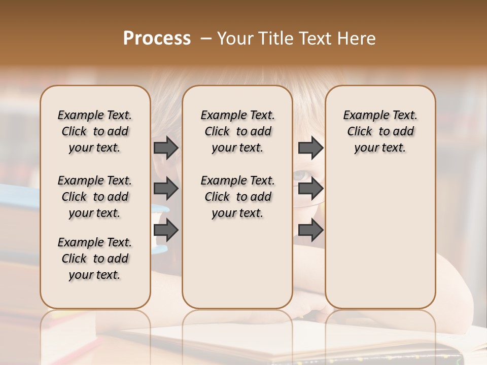 Study Pupil Lad PowerPoint Template