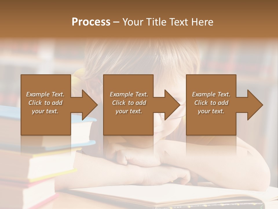 Study Pupil Lad PowerPoint Template