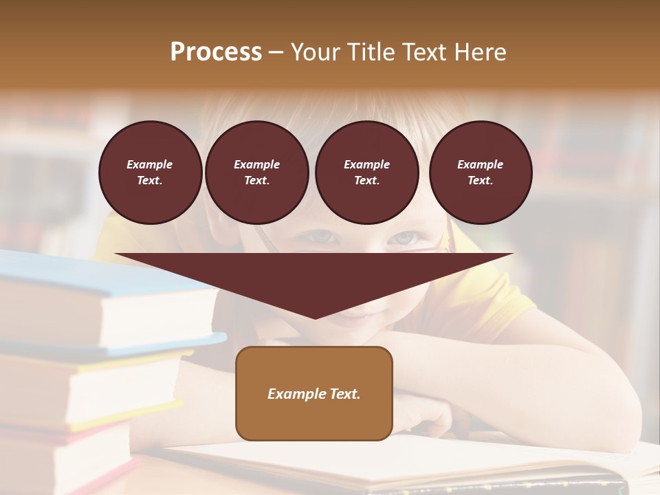 Study Pupil Lad PowerPoint Template