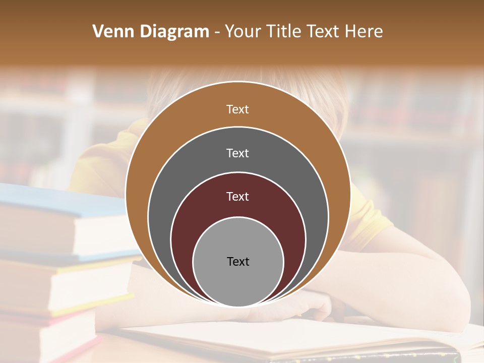 Study Pupil Lad PowerPoint Template