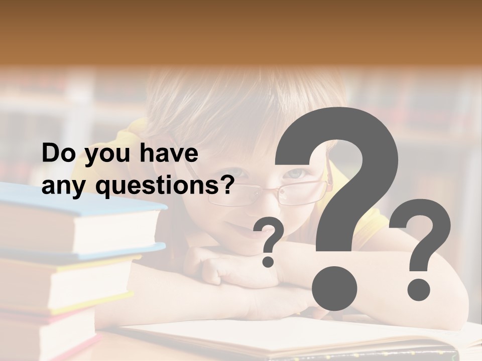 Study Pupil Lad PowerPoint Template