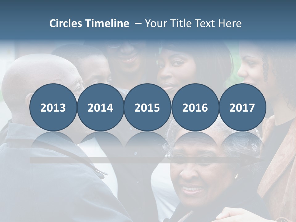 A Group Of People Standing Next To Each Other PowerPoint Template