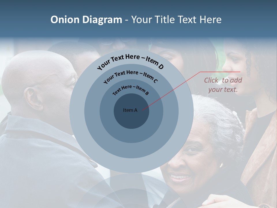 A Group Of People Standing Next To Each Other PowerPoint Template