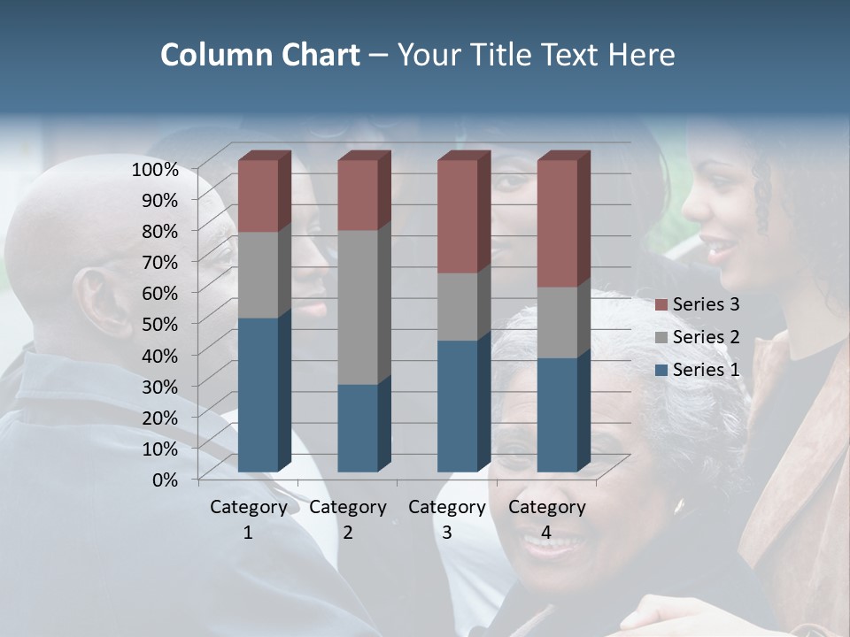 A Group Of People Standing Next To Each Other PowerPoint Template