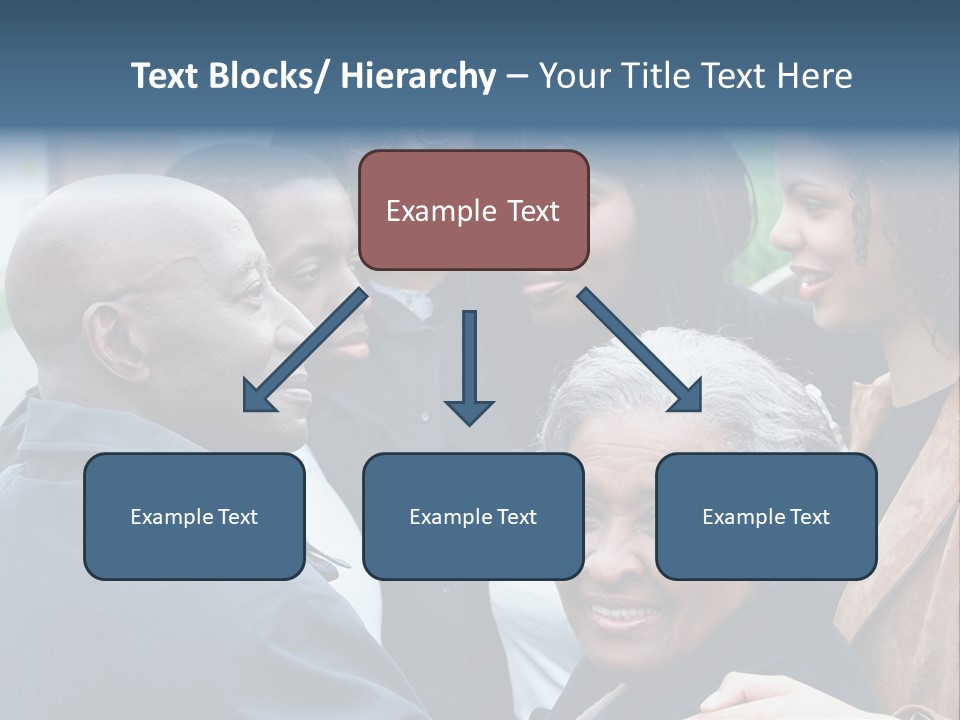 A Group Of People Standing Next To Each Other PowerPoint Template