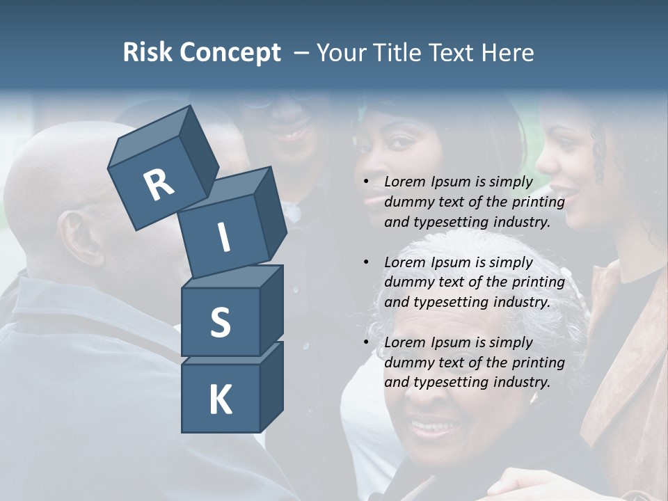 A Group Of People Standing Next To Each Other PowerPoint Template