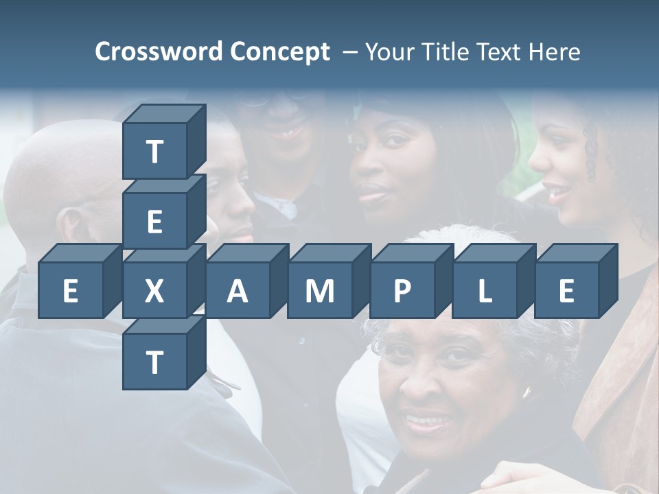 A Group Of People Standing Next To Each Other PowerPoint Template