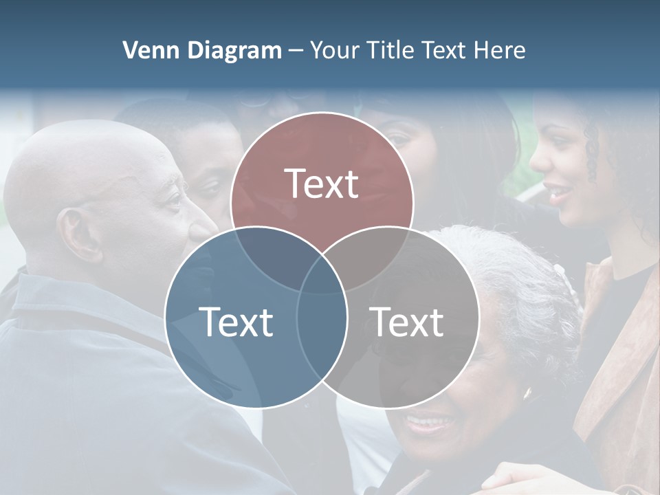 A Group Of People Standing Next To Each Other PowerPoint Template