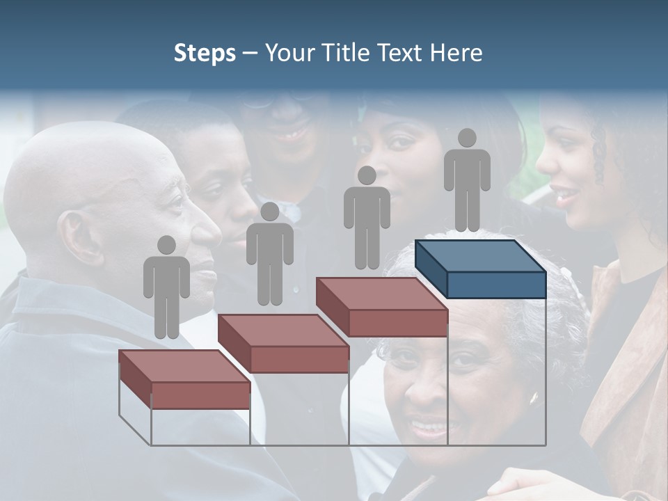 A Group Of People Standing Next To Each Other PowerPoint Template