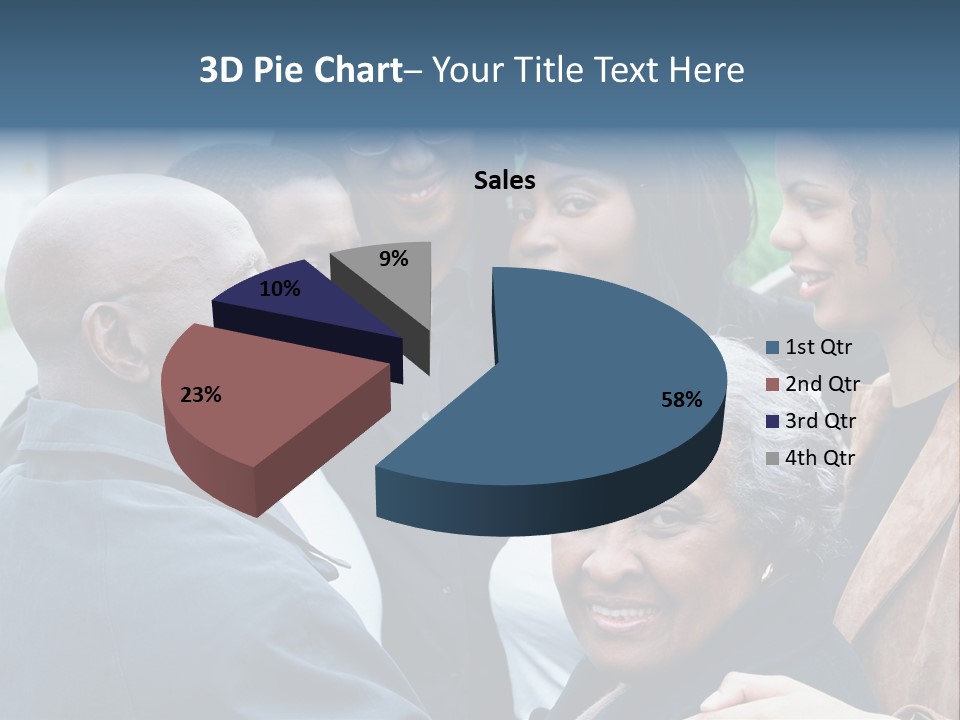 A Group Of People Standing Next To Each Other PowerPoint Template