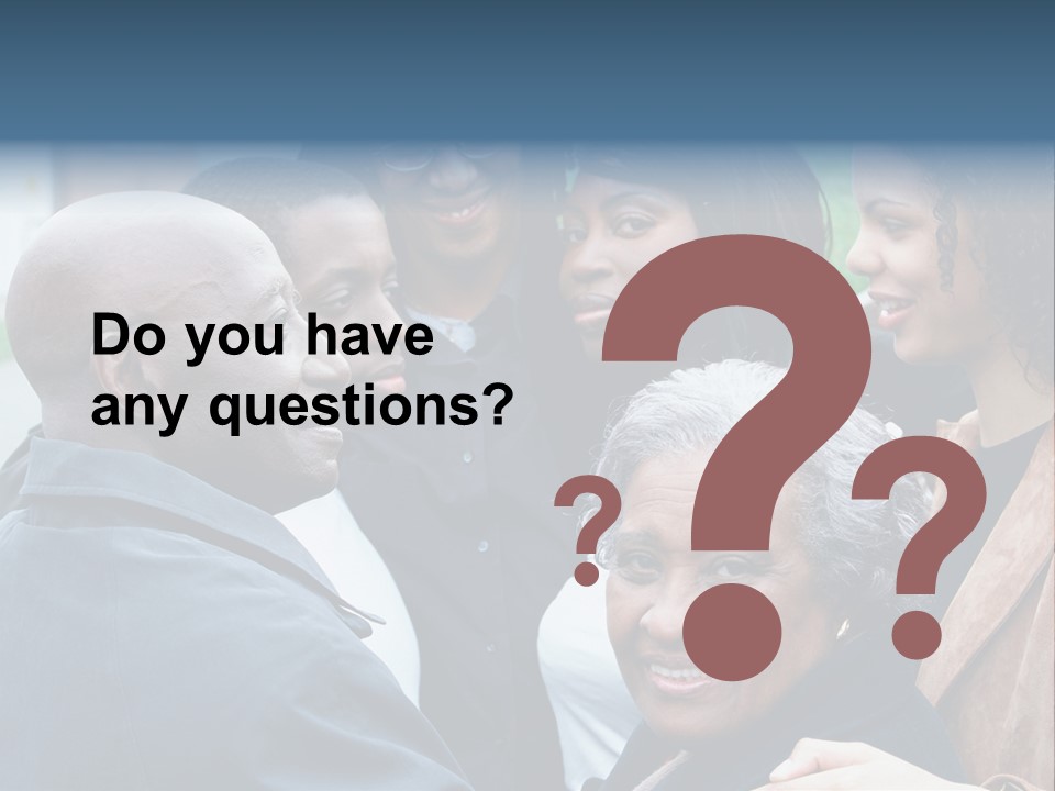 A Group Of People Standing Next To Each Other PowerPoint Template