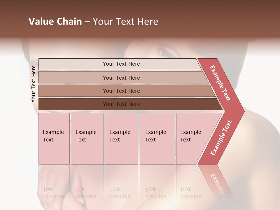A Man And Woman Are Smiling For The Camera PowerPoint Template