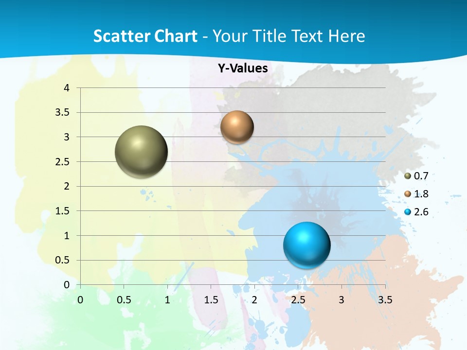 A Colorful Paint Splash Powerpoint Presentation PowerPoint Template