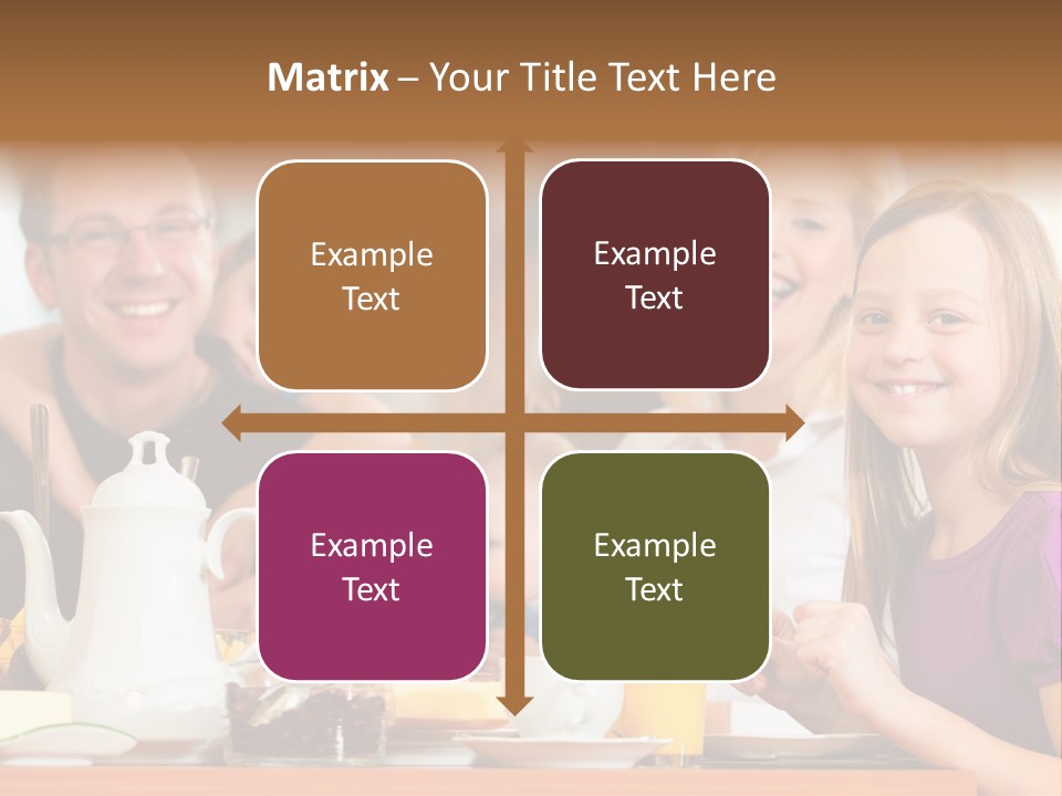 Baby Morning People PowerPoint Template