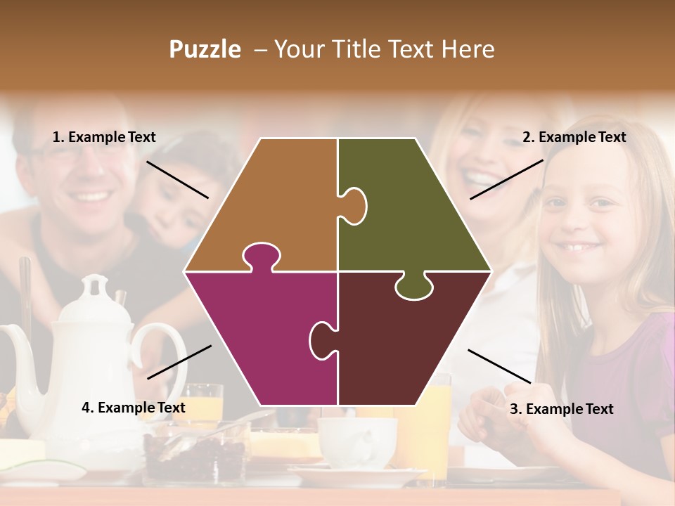 Baby Morning People PowerPoint Template