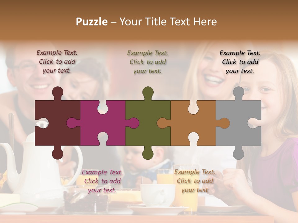 Baby Morning People PowerPoint Template