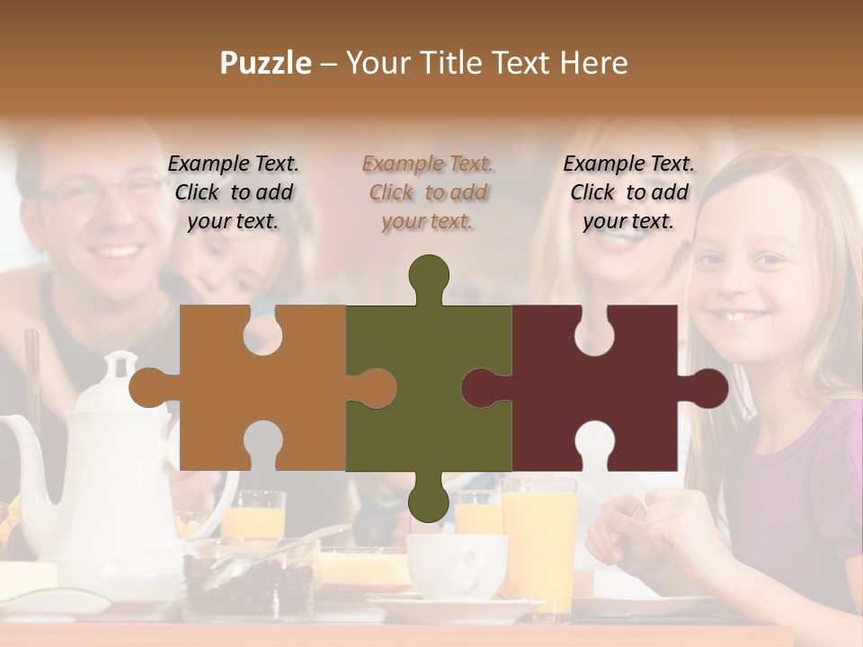 Baby Morning People PowerPoint Template