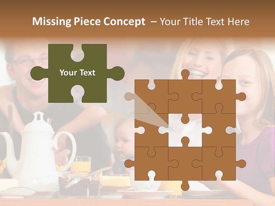 Baby Morning People PowerPoint Template