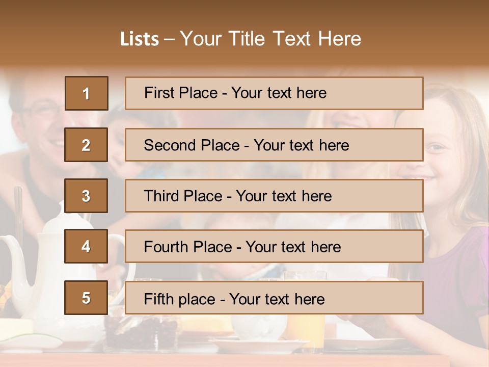 Baby Morning People PowerPoint Template