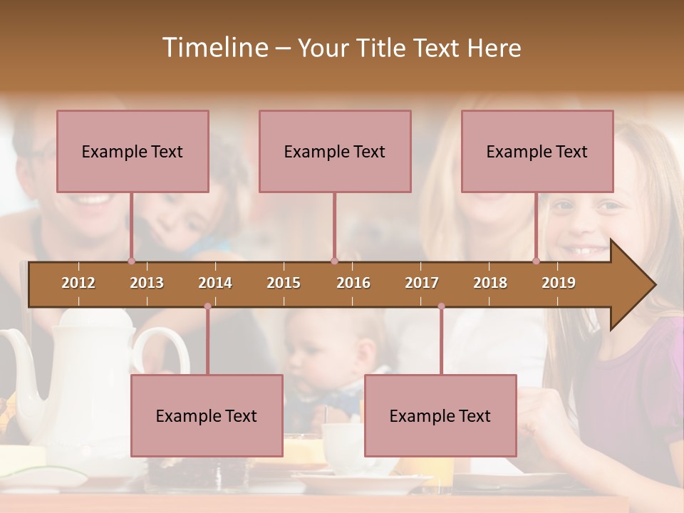 Baby Morning People PowerPoint Template