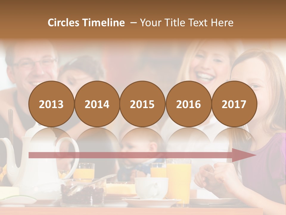 Baby Morning People PowerPoint Template