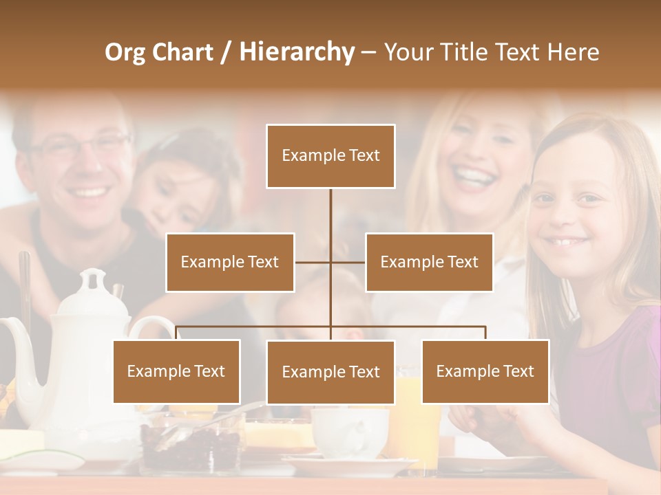 Baby Morning People PowerPoint Template