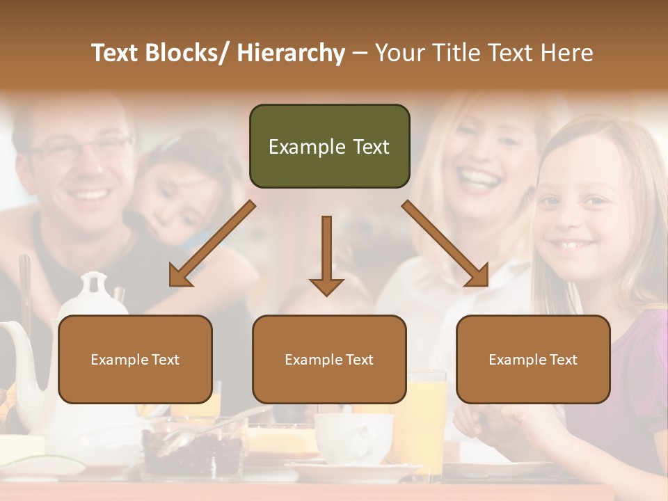 Baby Morning People PowerPoint Template