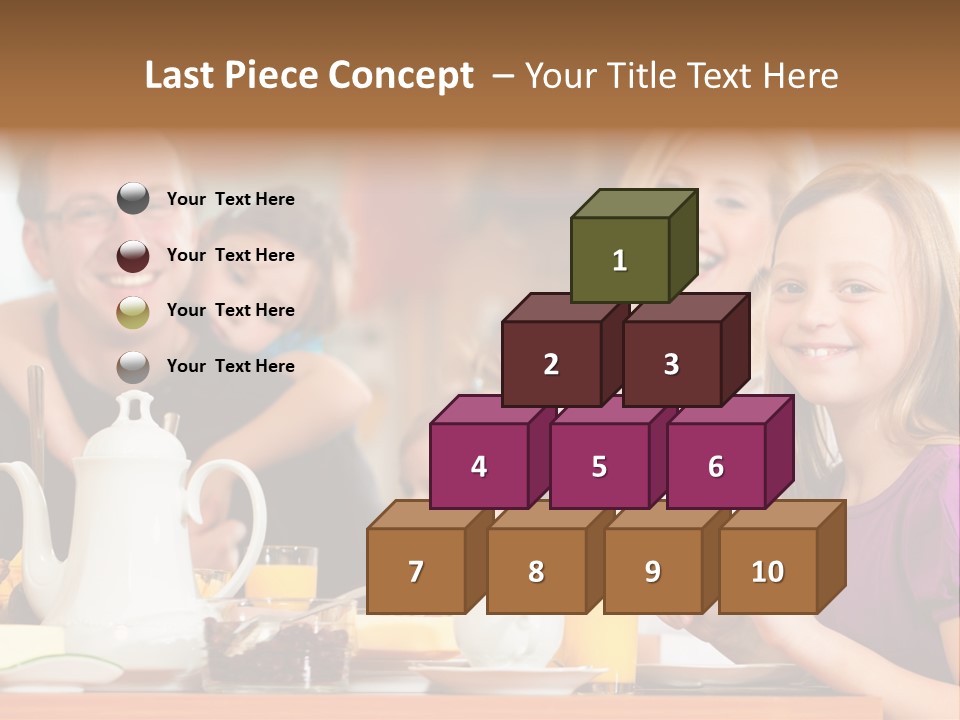 Baby Morning People PowerPoint Template